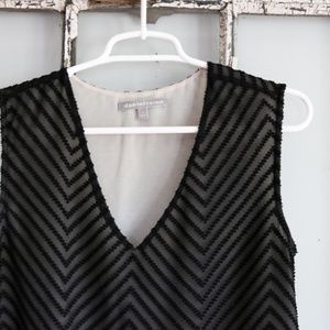 STITCH FIX! Blaine Textured Chevron Print Blouse